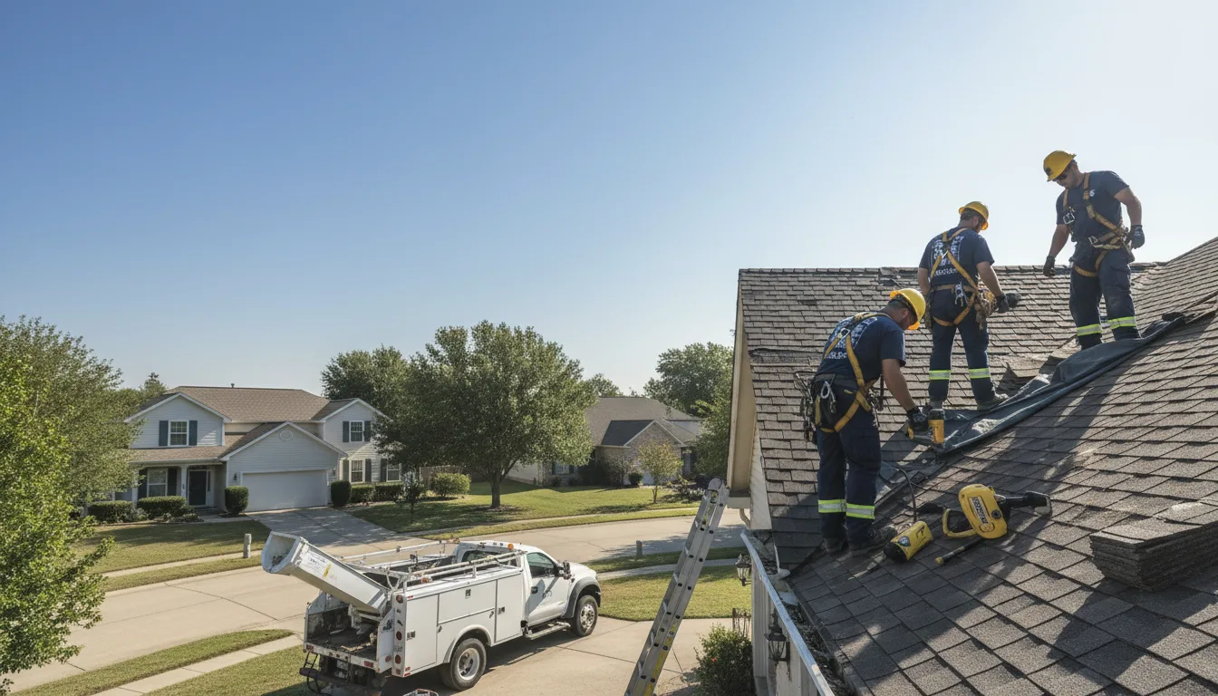 Emergency Roof Repair in Hockley, TX near me